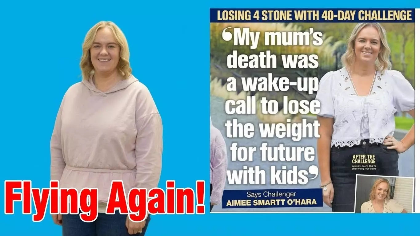 Aimee didn't stop after 40 days